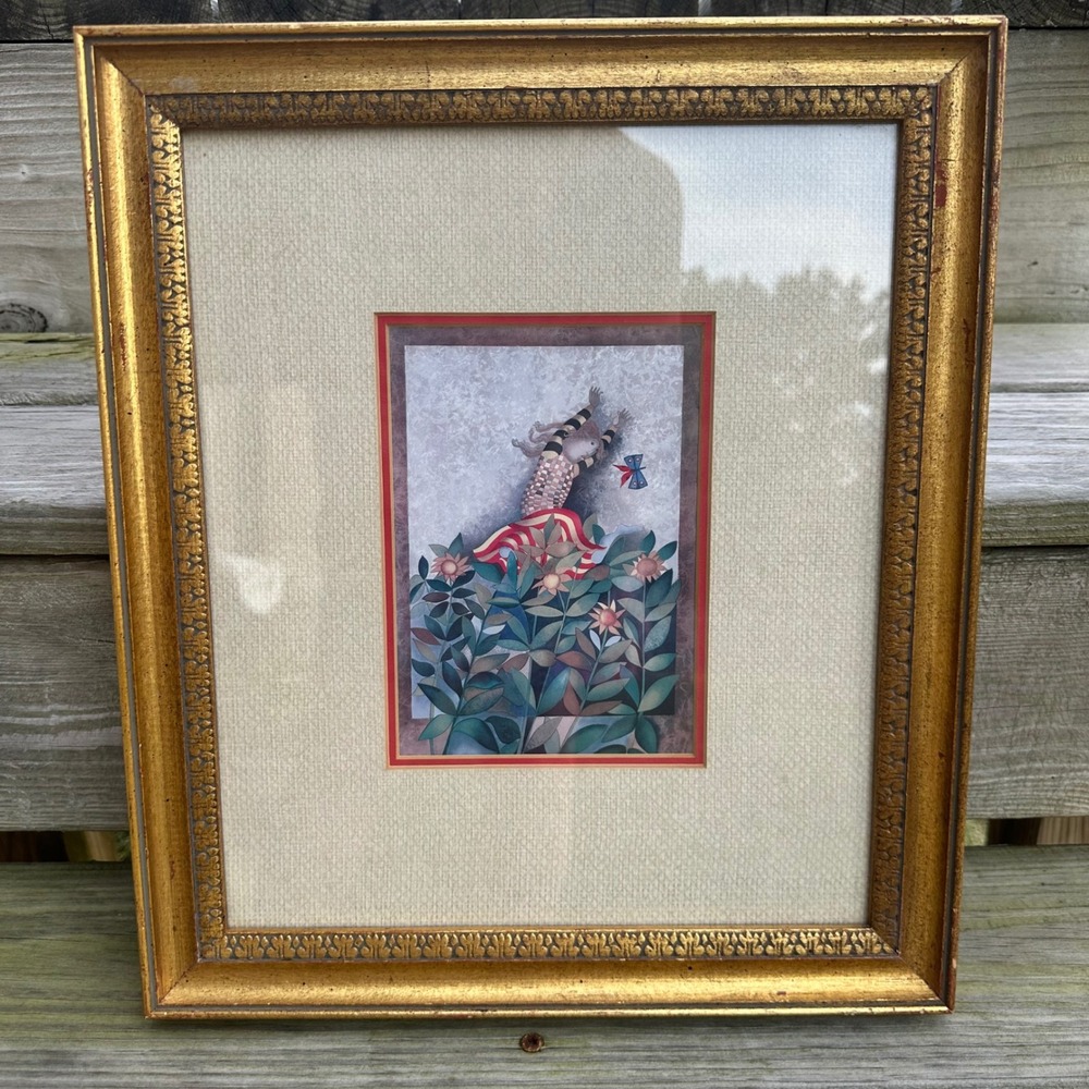 Graciela Rodo Boulanger Print Set 1979 14x12 Gold Framed Lithographs Vintage - Picture 11 of 14
